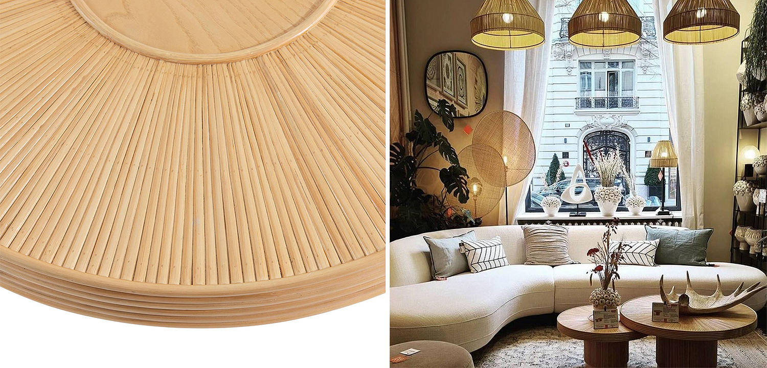 Кофейный стол Randi Wicker Coffee Table Кофейный стол Randi Wicker Coffee Table - Loft-Concept в Липецке