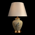 Настольная лампа бежевая с изображением птиц Slip Away варинант исполнения - 2 | Loft Concept в Липецке