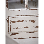 Зеркало-окно с эффектом старения в венецианском стиле Venetian White Mirror варинант исполнения - 4 | Loft Concept в Липецке