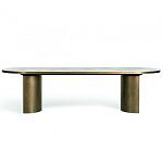 Дизайнерский рабочий стол из металла BLEVIO Table варинант исполнения - 9 | Loft Concept в Липецке