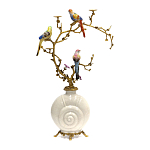 Подсвечник с декором из птиц на ветвях Birds of Paradise варинант исполнения - 2 | Loft Concept в Липецке