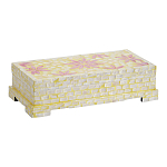 Шкатулка Oceane Bone Inlay Yellow варинант исполнения - 1 | Loft Concept в Липецке