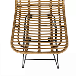 Стул барный с ротанговым плетением Half Bar Chair with Wicker без подлокотников варинант исполнения - 7 | Loft Concept в Липецке