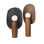 Настольная лампа из дерева Decorative Wooden Lamp варинант исполнения - 1 | Loft Concept в Липецке