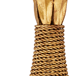 Люстра золотая с декором в виде перьев Bunch of Feathers варинант исполнения - 2 | Loft Concept в Липецке