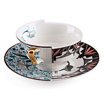 Чайная пара Seletti Aspero варинант исполнения - 2 | Loft Concept в Липецке