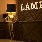 Лампа MANNEQUIN LAMP с абажуром руки на талии варинант исполнения - 5 | Loft Concept в Липецке