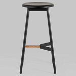 Черный барный стул Knopper варинант исполнения - 2 | Loft Concept в Липецке