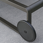 Шезлонг на металлическом каркасе с регулируемой спинкой GUELL Sunbed варинант исполнения - 7 | Loft Concept в Липецке