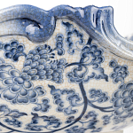 Фарфоровая чаша с птицами Blue and White варинант исполнения - 3 | Loft Concept в Липецке