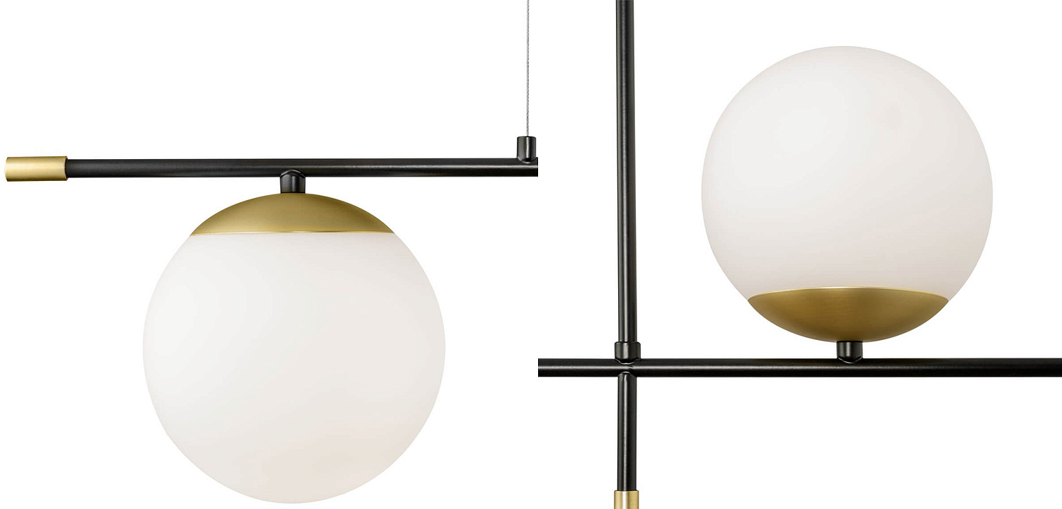 Светильник Spike Two Balls Hanging Lamp Светильник Spike Two Balls Hanging Lamp - Loft-Concept в Липецке