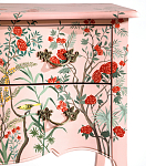 Комод розовый с росписью Цветы L.XV CHEST OF DRAWERS Flowers варинант исполнения - 3 | Loft Concept в Липецке
