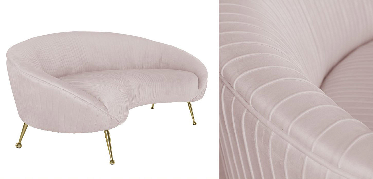 Диван Pebernat Lounge Sofa light pink Диван Pebernat Lounge Sofa light pink - Loft-Concept в Липецке