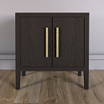 Тумбочка Primo с дверцами шпон темный орех варинант исполнения - 2 | Loft Concept в Липецке