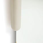 Зеркало овальное Curved Furniture бежевое варинант исполнения - 3 | Loft Concept в Липецке