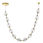 Люстра подвесная с шарообразными плафонами Crystal Globule варинант исполнения - 5 | Loft Concept в Липецке