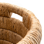 Плетеная корзина с крышкой из плетеного бананового дерева Zuwena Wicker Basket варинант исполнения - 4 | Loft Concept в Липецке