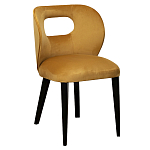 Стул велюровый горчичный Verified варинант исполнения - 3 | Loft Concept в Липецке