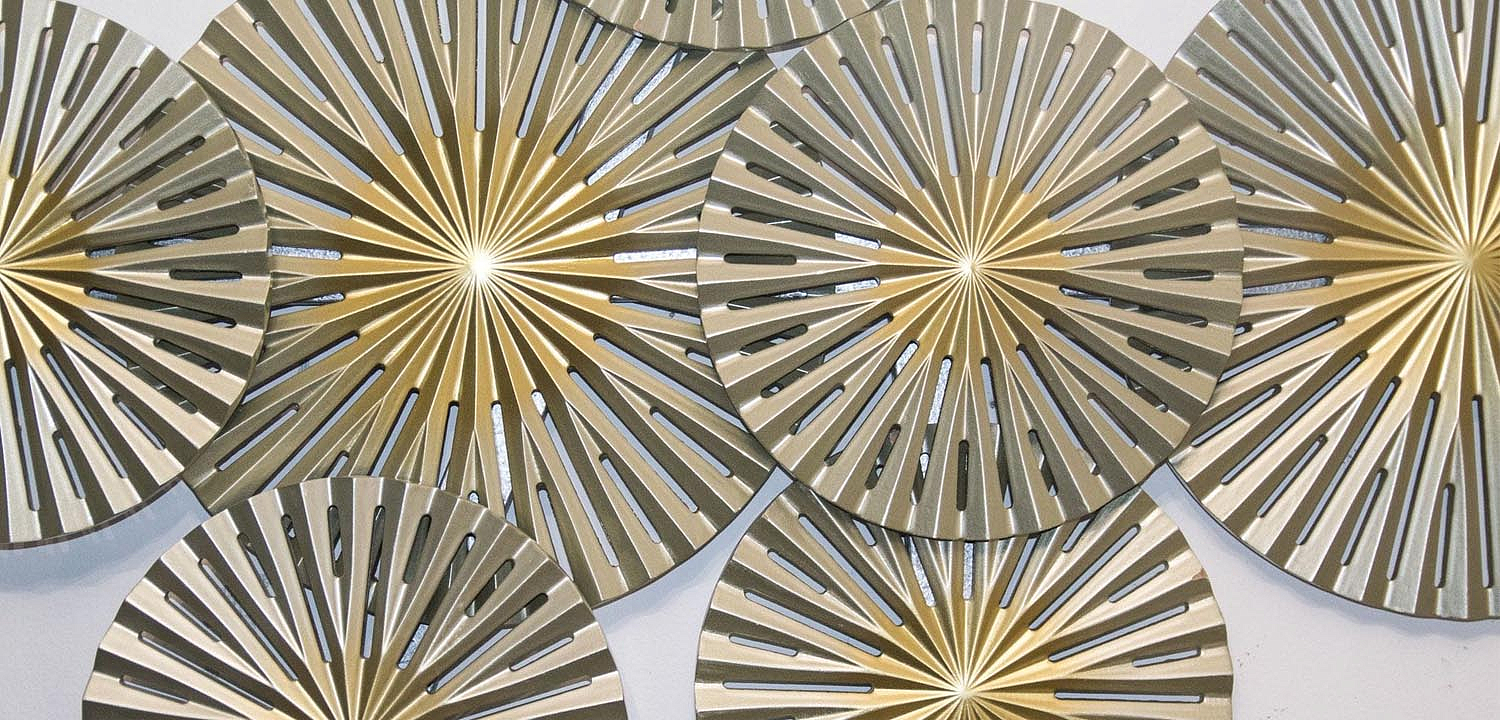 Арт-объект Apollo Gold and Silver Wall Plaque Disc gap 11 Арт-объект Apollo Gold and Silver Wall Plaque Disc gap 11 - Loft-Concept в Липецке