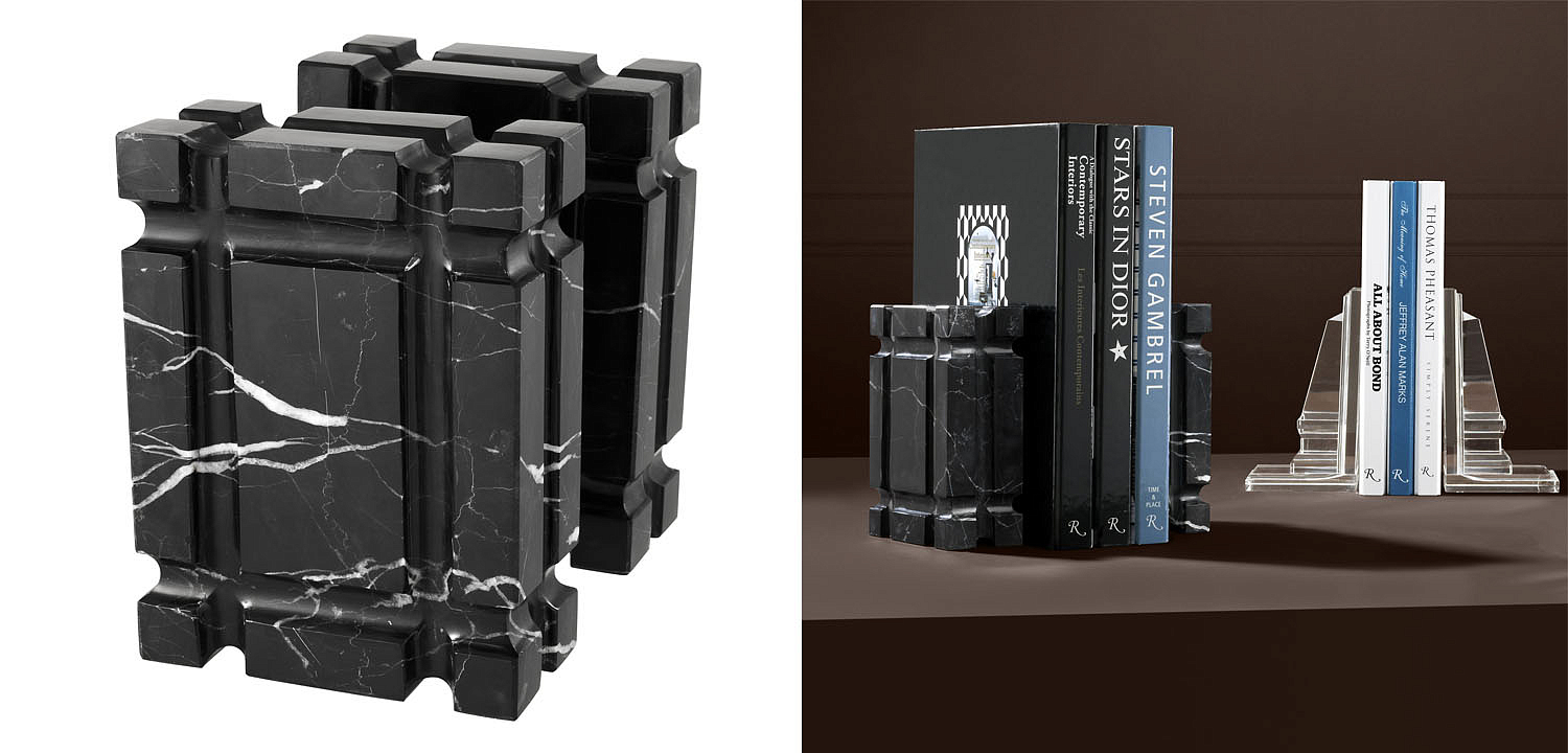 Держатель для книг Eichholtz BOOKEND LINEA SET OF 2 Держатель для книг Eichholtz BOOKEND LINEA SET OF 2 - Loft-Concept в Липецке