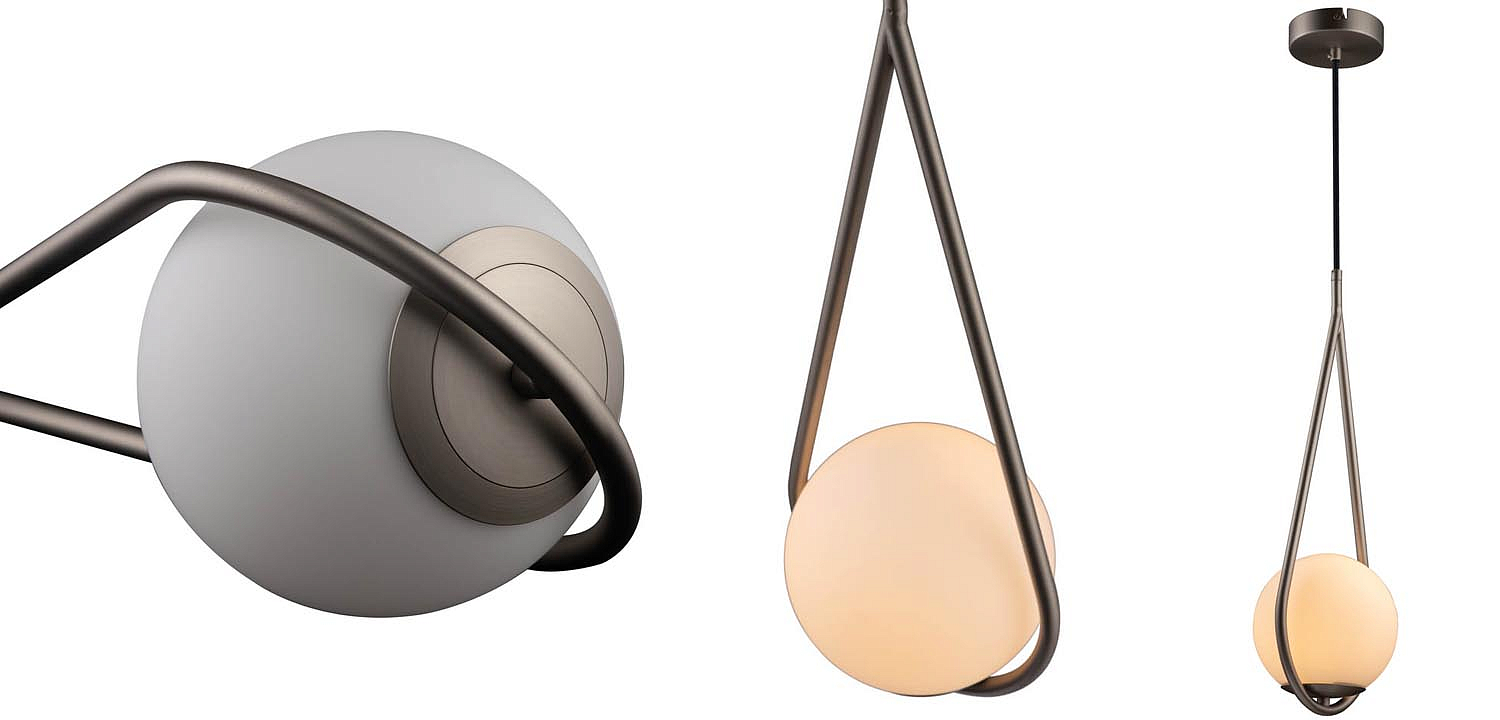 Подвесной светильник B.LUX C Ball nickel 48 Подвесной светильник B.LUX C Ball nickel 48 - Loft-Concept в Липецке