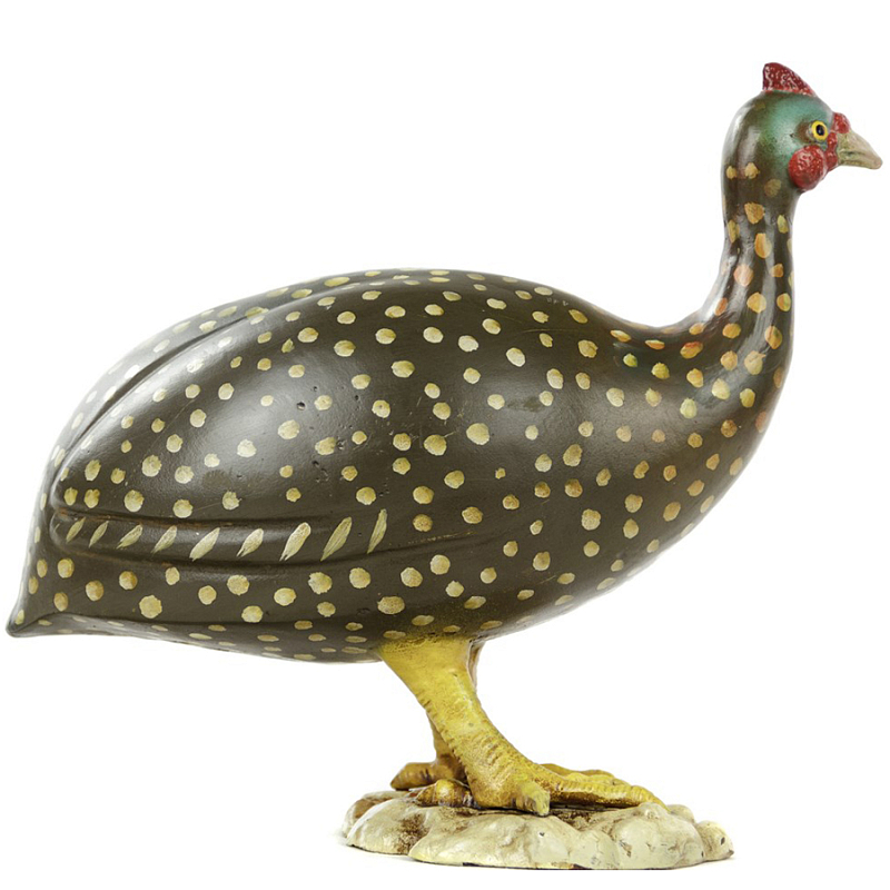 Статуэтка Guinea Fowl Коричневый Статуэтка Guinea Fowl Коричневый в Липецке | Loft Concept