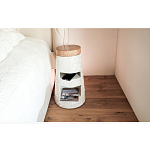 Керамический столик с деревянной столешницей "Пешка" варинант исполнения - 1 | Loft Concept в Липецке