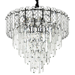 Хрустальная люстра Harmonica Crystal Chrome Chandelier 10 варинант исполнения - 1 | Loft Concept в Липецке