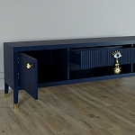 TV-тумба Дизайнерская Elsa Dreams Blue варинант исполнения - 3 | Loft Concept в Липецке