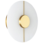 Бра с плафоном из камня в форме диска Buccio Stone Disk Wall Lamp варинант исполнения - 1 | Loft Concept в Липецке