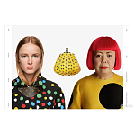 Книга Yayoi Kusama x Louis Vuitton  Creating Infinity варинант исполнения - 1 | Loft Concept в Липецке