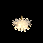 Подвесной светильник с натуральным горным хрусталем Crystal Shimmer варинант исполнения - 2 | Loft Concept в Липецке