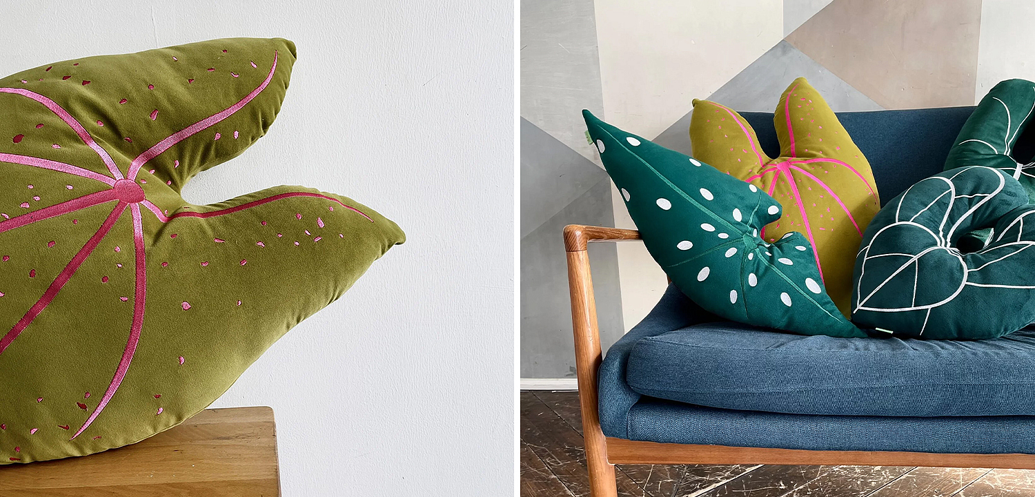 Декоративная подушка Botanical Cushion Caladium Декоративная подушка Botanical Cushion Caladium - Loft-Concept в Липецке