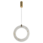 Подвесной светильник в форме кольца Cryptocrystalline Stone варинант исполнения - 7 | Loft Concept в Липецке