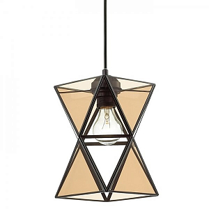 Подвесной светильник PolyPyramid Glass Pendant Cognac
