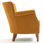 Кресло велюровое на ножках из массива ясеня Jessie Armchair варинант исполнения - 3 | Loft Concept в Липецке