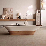 Журнальный столик фигурный со стеклянной столешницей Table Drop варинант исполнения - 3 | Loft Concept в Липецке