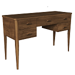 Стол письменный из массива бука Tasteful Furniture варинант исполнения - 1 | Loft Concept в Липецке