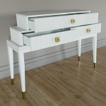 Премиальная Консоль с тремя ящиками Elsa Dreams White варинант исполнения - 2 | Loft Concept в Липецке