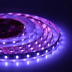 Светодиодная лента 14,4W/m 60LED/m 5050SMD 5м разноцветная