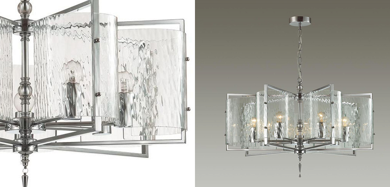 Люстра Karissa Chrome Chandelier 65 Люстра Karissa Chrome Chandelier 65 - Loft-Concept в Липецке