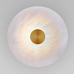 Бра светодиодный с мраморным рассеивателем латунь варинант исполнения - 1 | Loft Concept в Липецке