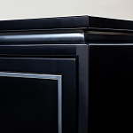 Черный комод в стиле арт-деко Luciano варинант исполнения - 5 | Loft Concept в Липецке