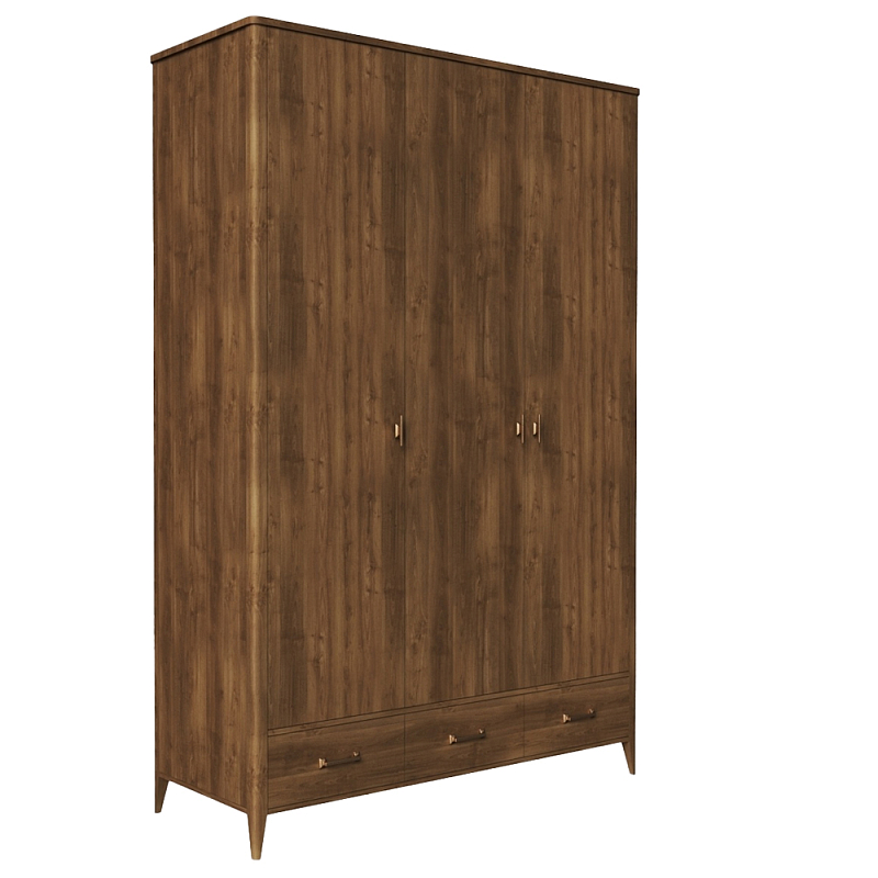 Шкаф трёхдверный с ящиками Tasteful Furniture Шкаф трёхдверный с ящиками Tasteful Furniture в Липецке | Loft Concept