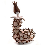 Статуэтка для интерьера коричневый фрукт Pandora Tropical Fruit 21 варинант исполнения - 3 | Loft Concept в Липецке