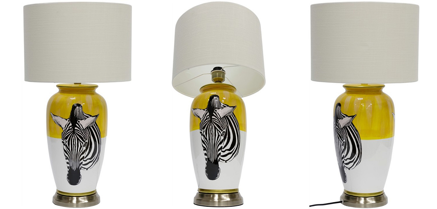 Настольная лампа Zebra head Table lamp Настольная лампа Zebra head Table lamp - Loft-Concept в Липецке