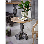 Столик кофейный с резным античным узором Antique Engraving варинант исполнения - 7 | Loft Concept в Липецке