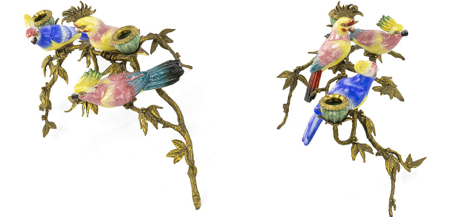 Подсвечник Birds On A Branch Eden Garden Подсвечник Birds On A Branch Eden Garden - Loft-Concept в Липецке