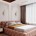 Бра с декором в виде хрустальных трубочек Nembus Brass Glass Wall Lamp варинант исполнения - 2 | Loft Concept в Липецке