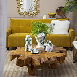 Ваза с крышкой фарфоровая с ручной росписью Leopard Collection  варинант исполнения - 6 | Loft Concept в Липецке